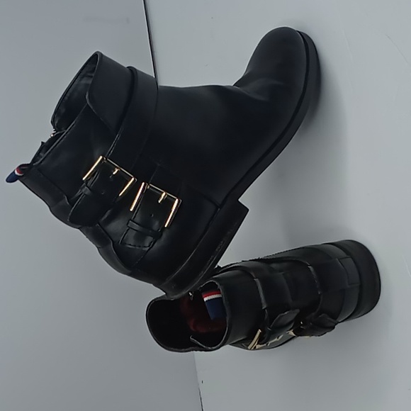 Tommy Hilfiger - Julie 3 Ankle Boots - Faux Leather - 8.5M - Picture 12 of 13